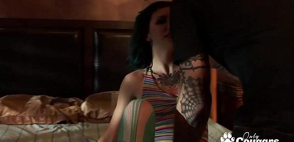  Krysta Kaos Gets Banged By A Thick Tattooed Penis